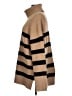 Unbranded Stripes Tan Turtleneck Sweater Size L - photo 5