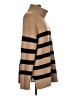 Unbranded Stripes Tan Turtleneck Sweater Size L - photo 4