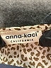 Anna-kaci 100% Polyester Animal Print Tan Long Sleeve Blouse Size XL - photo 7