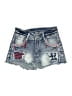Jeans Stars Blue Denim Shorts Size M - photo 1