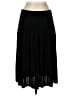A New Day Solid Black Casual Skirt Size 12 - photo 1