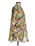 Malvin 100% Baumwolle Floral Green 3/4 Sleeve Blouse Size S - photo 4