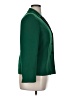 Kasper A.S.L. 100% Polyester Green Blazer Size 14 Petite - photo 4