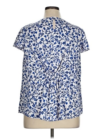 Tahari by ASL Short Sleeve Blouse (view 2)