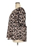Andree by UNIT 100% Polyester Brown Short Sleeve Blouse Size 2X - photo 5