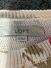 Ann Taylor LOFT 100% Cotton Floral Ivory Pullover Sweater Size M - photo 7