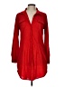 White Mark 100% Polyester Red Casual Dress Size L - photo 1