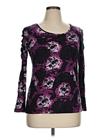 Elle 3/4 Sleeve Top (view 1)