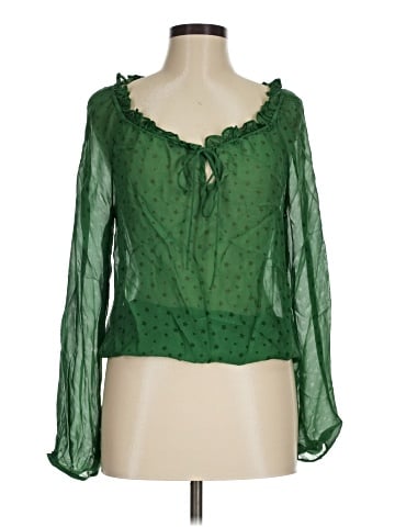 Ella Moss 3/4 Sleeve Silk Top (view 1)
