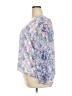 Vince Camuto 100% Polyester Blue 3/4 Sleeve Blouse Size XXL - photo 5