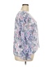 Vince Camuto 100% Polyester Blue 3/4 Sleeve Blouse Size XXL - photo 4