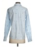 Frank & Eileen 100% Cotton Hearts Blue Long Sleeve Blouse Size XS - photo 2