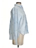 Frank & Eileen 100% Cotton Hearts Blue Long Sleeve Blouse Size XS - photo 4