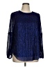 Moulinette Soeurs Blue Long Sleeve Blouse Size XL - photo 1