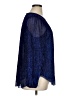 Moulinette Soeurs Blue Long Sleeve Blouse Size XL - photo 4