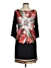 Fenn Wright Manson Graphic Black Casual Dress Size 8 - photo 1
