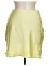 RUMOURS Solid Green Casual Skirt Size M - photo 1