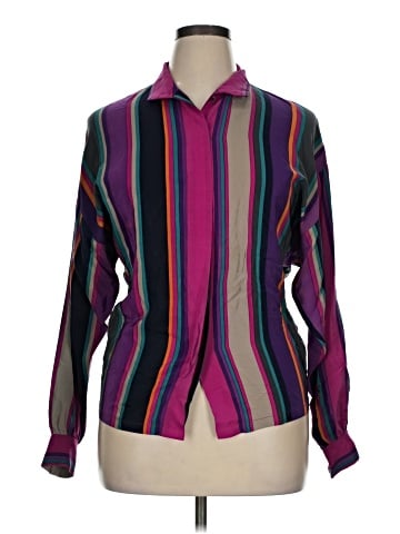 Linda Allard Ellen Tracy Long Sleeve Blouse (view 1)