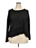 Love on a Hanger Black Pullover Sweater Size 2X - photo 1