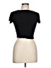Bozzolo Black Short Sleeve Turtleneck Size L - photo 1