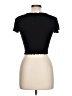 Bozzolo Black Short Sleeve Turtleneck Size L - photo 2