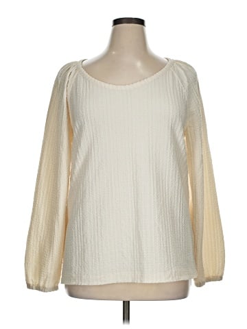 Ann Taylor LOFT Long Sleeve T-Shirt (view 1)