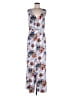 G by Giuliana Rancic Print Blue Jumpsuit Size M - photo 1