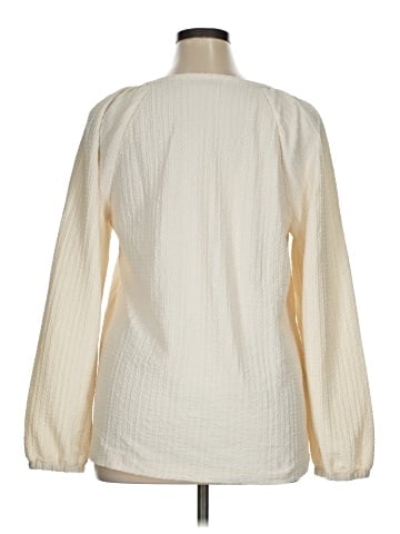 Ann Taylor LOFT Long Sleeve T-Shirt (view 2)