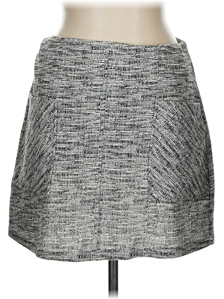 Pre-owned Kaileigh Casual Skirt In Gray