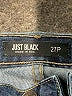 Just Black Solid Blue Jeans Size 27 waist (petite) - photo 7