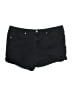 Mossimo Solid Black Shorts Size 16 - photo 1