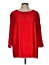 MNG Suit Red 3/4 Sleeve Blouse Size L - photo 1