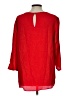 MNG Suit Red 3/4 Sleeve Blouse Size L - photo 2