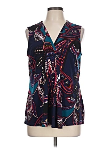 Dana Buchman Sleeveless Blouse (view 1)
