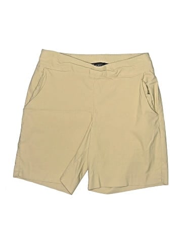 New York & Company Khaki Shorts (view 1)