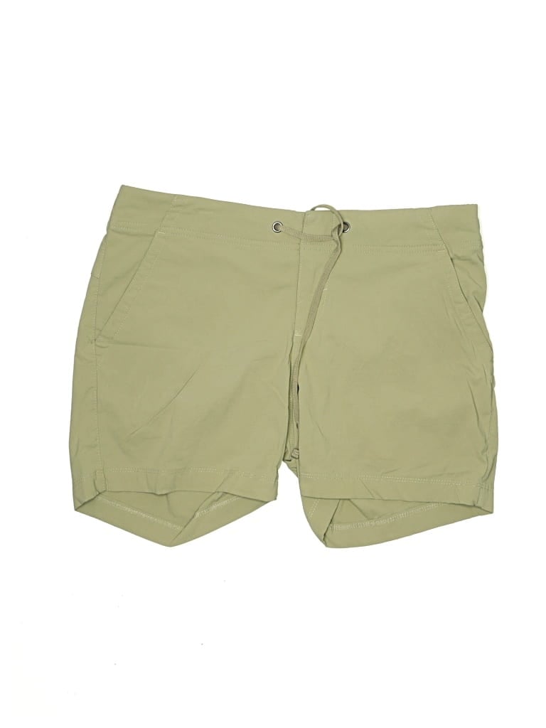 Pre-owned Columbia Khaki Shorts In Green