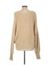 Aerie 100% Cotton Solid Tan Pullover Sweater Size L - photo 2