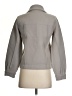 M Magaschoni 100% Nylon Solid Gray Jacket Size XS - photo 2
