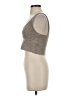 Zara Gray Sleeveless Top Size S - photo 5