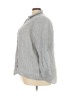 Sigrid Olsen Gray 3/4 Sleeve Button-Down Shirt Size 3X - photo 5