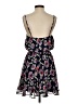 Blue Rain 100% Polyester Floral Black Casual Dress Size S - photo 2