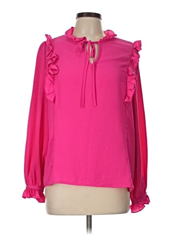 CeCe Long Sleeve Blouse (view 1)