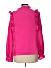 CeCe Pink Long Sleeve Blouse Size L - photo 2
