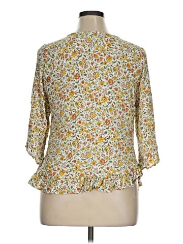 Rose & Thyme 3/4 Sleeve Blouse (view 2)