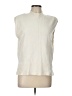 Three Dots Ivory Sweater Vest Size L - photo 1