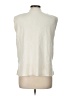 Three Dots Ivory Sweater Vest Size L - photo 2