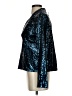 Colleen Lopez Metallic Blue Blazer Size S - photo 5