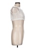 Unbranded Ivory Sleeveless Blouse Size L - photo 4