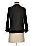 Unbranded 100% Polyester Black 3/4 Sleeve Blouse Size XS - photo 2
