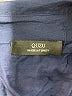 Quzu Blue 3/4 Sleeve Button-Down Shirt Size L - photo 7